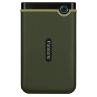 Dysk zewnętrzny Transcend Slim StoreJet 2.5'' 25M3 2 TB Portable HDD Military green