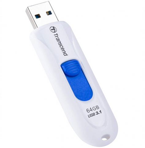 Pamięć USB Transcend 64GB Jetflash 790 USB 3.0 white