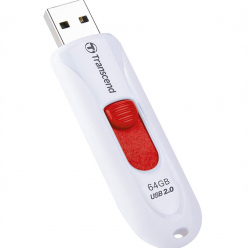 Pamięć USB Transcend 64GB Jetflash 590 USB 2.0 white