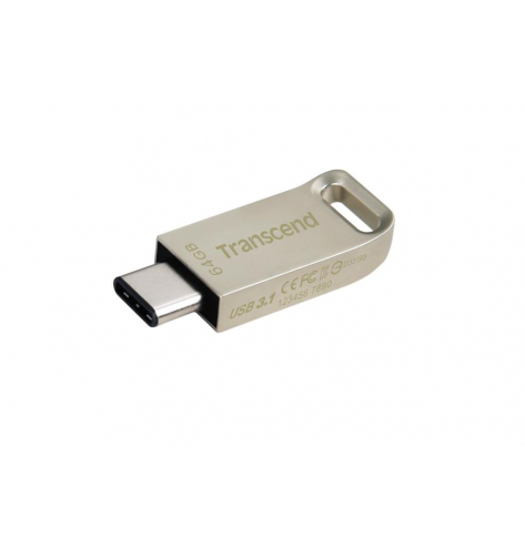 Pamięć USB Transcend USB 64GB Jetflash 850 USB 3.0 Type-C Silver
