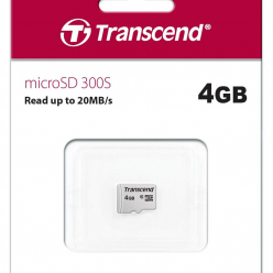 Karta pamięci Transcend 4GB microSDHC 300S