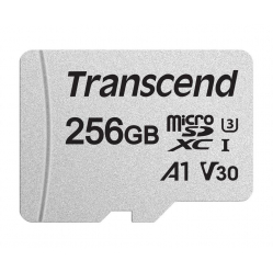 Karta pamięci Transcend microSDXC USD300S 256GB CL10 UHS-I U3 Up to 95MB/S with adapter