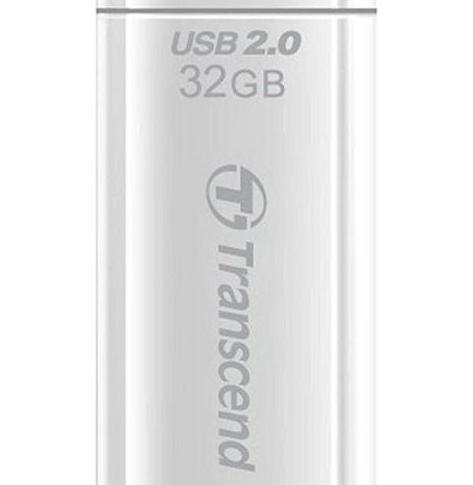 Pamięć USB Transcend 32GB Jetflash 370 USB 2.0 White