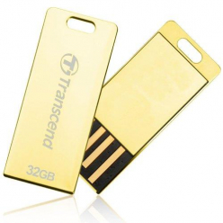 Pamięć USB Transcend USB 32GB Jetflash T3 USB 2.0 Golden Metal
