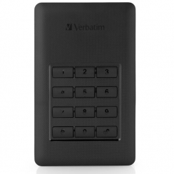 Dysk zewnętrzny Verbatim Store 'n' Go 2.5'' 1TB USB 3.1 Czarny szyfrowany