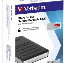 Dysk zewnętrzny Verbatim Store 'n' Go 2.5'' 2TB USB 3.1 Czarny szyfrowany