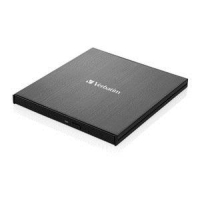 Napęd Verbatim Ultra HD 4K External Slimline Blu-ray Writer USB 3.1 with USB-C to A