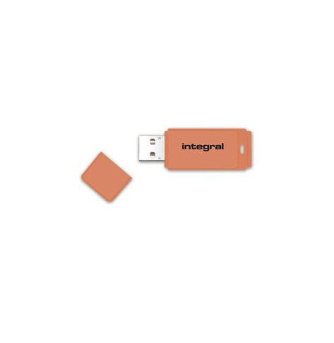 Pamięć USB Integral Neon 32GB USB 3.0 Flash Drive 110/20 MB/s Pomarańczowy