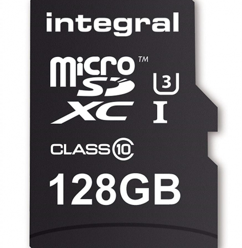 Karta pamięci Integral MICRO SDXC 128GB (with Adapter to SD Card)