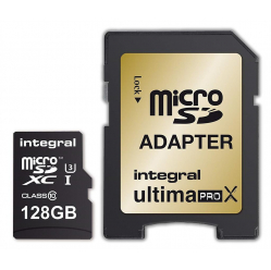 Karta pamięci Integral MICRO SDXC 128GB (with Adapter to SD Card)