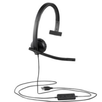 Słuchawki Logitech USB Headset H570e Mono