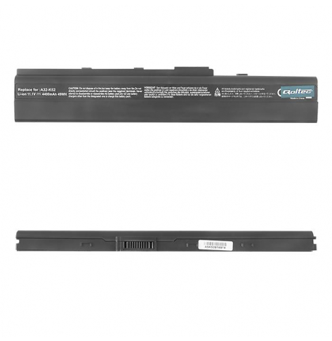 Qoltec Bateria do laptopa Long Life - Asus A32-K52 X42 10.8-11.1 V | 4400 mAh