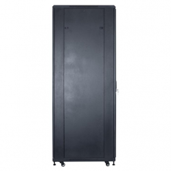 Szafa serwerowa START.LAN 19'' 42U 600x800mm czarna  drzwi przednie szklane 