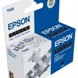 Tusz Epson T038 black | Stylus C43SX/43UX/45