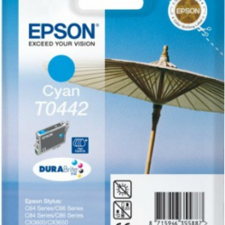 Tusz Epson T0442 cyan | Stylus C64/66/66 Photo Edition/84/84N/84WiFi/86,CX365...