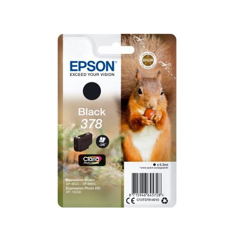 Tusz Epson black  | 5.5ml | Claria photo HD