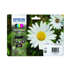 Zestaw Epson T1806 CMYK MultiPack | XP- 102/202/205/302/305/402/405/405WH