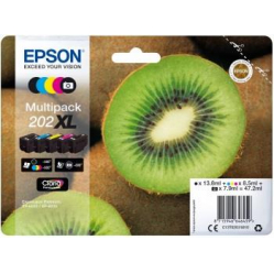 Tusz Epson Kiwi Multipack 202 | CMYK+photo black | Claria Premium