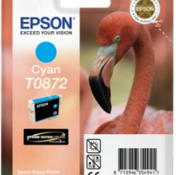 Tusz Epson T0872 cyan Retail Pack BLISTER | Stylus Photo R1900