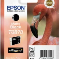 Tusz Epson T0878 black Retail Pack BLISTER | Stylus Photo R1900