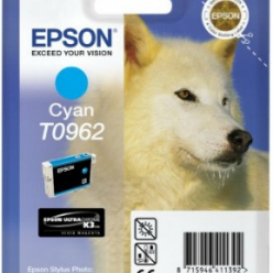 Tusz Epson T0962 cyan UltraChrome K3 | Stylus Photo R2880
