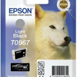 Tusz Epson T0967 light black UltraChrome K3 | Stylus Photo R2880