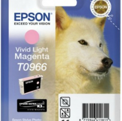 Tusz Epson T0966 vivid light magenta UltraChrome K3 | Stylus Photo R2880