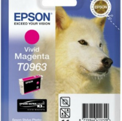 Tusz Epson T0963 vivid magenta UltraChrome K3 | Stylus Photo R2880