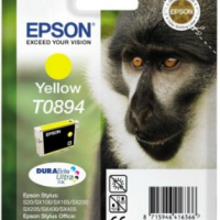 Tusz Epson T0894 yellow DURABrite | 3.5ml | Stylus S20/SX100/SX105/SX200/SX20