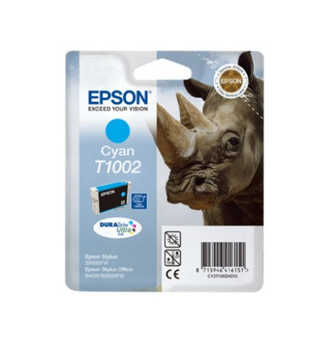 Tusz Epson T1002 cyan DURABrite Ultra | 11.1ml | Epson Stylus Office B40W/BX60..