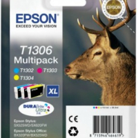 Zestaw Epson T1306 MultiPack | Stylus SX525WD/BX305F/BX320FW/BX625FWD