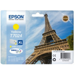 Tusz Epson T702 yellow XL | 2000str | WP4000/4500