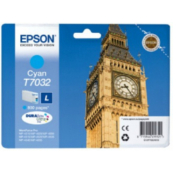 Tusz Epson T703 cyan L | 800str | WP4000/4500