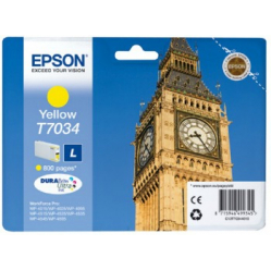 Tusz Epson T703 yellow L | 800str | WP4000/4500