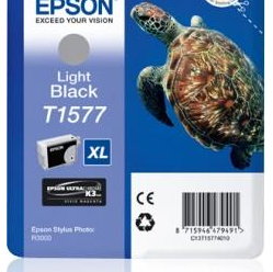 Tusz Epson T1577 Light black | 25,9 ml | R3000