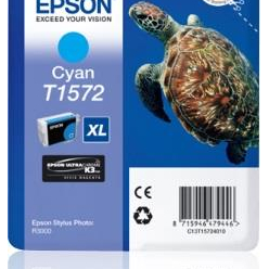 Tusz Epson T1572 Cyan | 25,9 ml | R3000