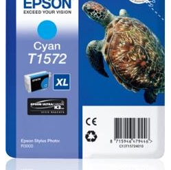 Tusz Epson T1572 Cyan | 25,9 ml | R3000