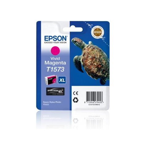 Tusz Epson T1573 Vivid Magenta| 25,9 ml | R3000