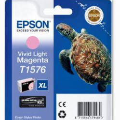 Tusz Epson T1576 Vivid Light Magenta  | 25,9 ml | R3000