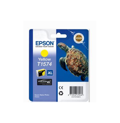 Tusz Epson T1574 Yellow| 25,9 ml | R3000