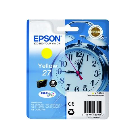 Tusz Epson T2704 Yellow DURABrite