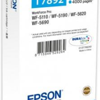 Tusz Epson cyan T7892 | 34 ml | WF-5110DW/WF-5190DW/WF-5620DWF/WF-5690DWF