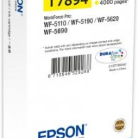 Tusz Epson yellow T7894 | 34 ml | WF-5110DW/WF-5190DW/WF-5620DWF/WF-5690DWF