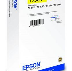 Tusz Epson T7562 Cartridge L Yellow| 14 ml | WF-8xxx Series