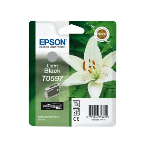 Tusz Epson T0597 light black | Stylus Photo R2400