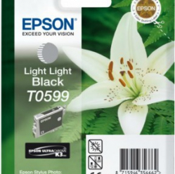 Tusz Epson T0599 light light black | Stylus Photo R2400