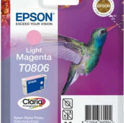 Tusz Epson T0806 light magenta | Stylus Photo R265/285/360,RX560/585/685