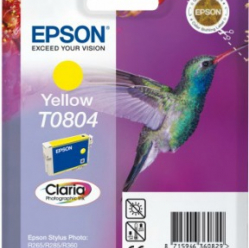 Tusz Epson T0804 yellow | Stylus Photo R265/285/360,RX560/585/685