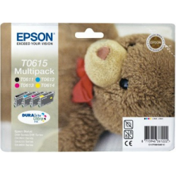 Zestaw Epson T0615 CMYK MultiPack DURABrite | Stylus D68 photo Edition/88/88 ...