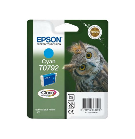 Tusz Epson T0792 cyan | Stylus Photo 1400